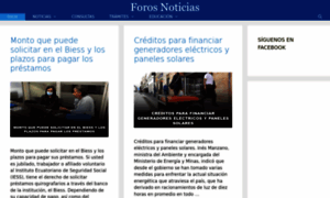 Forosnoticias.com thumbnail