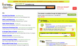 Forowebos.org thumbnail