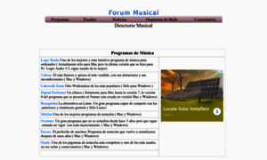 Forummusical.com thumbnail