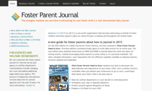 Fosterparentjournal.org thumbnail