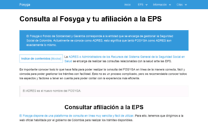 Fosyga-eps.com.co thumbnail