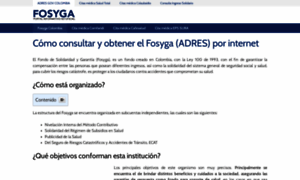Fosygacolombia.co thumbnail