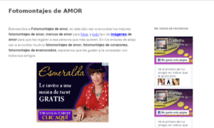 Fotomontajesdeamor.net thumbnail