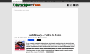 Fotomontajesdefotos.com thumbnail