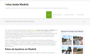 Fotosbodamadrid.com thumbnail