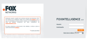 Foxintelligence.com thumbnail