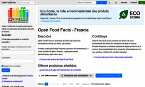 Fr-es.openfoodfacts.org thumbnail