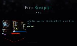 Franbosquet.com thumbnail