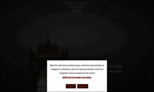 Franciscoescuderoanticuarios.com thumbnail