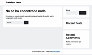 Franciscoleon.com thumbnail