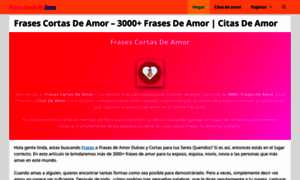 Frasescortasdeamor.com thumbnail