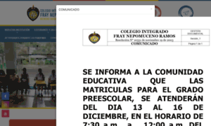 Fraynepomucenoramos.edu.co thumbnail