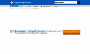 Free-email-extractor.programas-gratis.net thumbnail