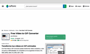 Free-video-to-gif-converter.softonic.com thumbnail
