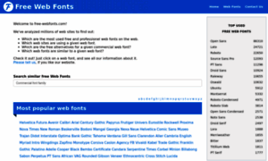 Free-webfonts.com thumbnail