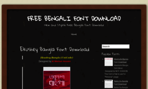 Freebanglafontdownload.blogspot.com thumbnail