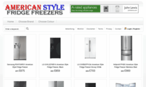 Fridgefreezeramericanstyle.co.uk thumbnail