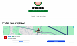 Frutas-con.com thumbnail