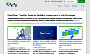 Fsfeurope.org thumbnail