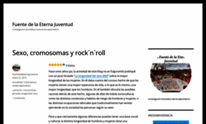Fuentedelaeternajuventud.wordpress.com thumbnail