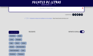 Fuentes-de-letras.com thumbnail