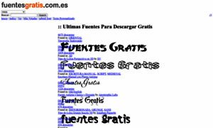 Fuentesgratis.com.es thumbnail