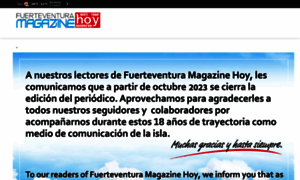 Fuerteventuramagazinehoy.com thumbnail