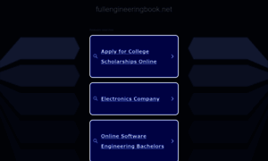 Fullengineeringbook.net thumbnail