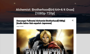 Fullmetalalchemisthd.blogspot.com thumbnail