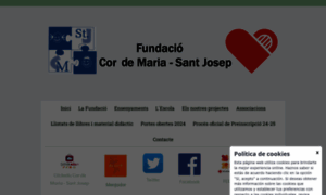 Fundaciocordemariasantjosep.com thumbnail