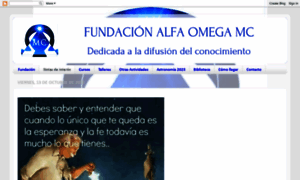 Fundacionalfaomegamc.blogspot.com thumbnail