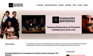 Fundacionbeethoven.org thumbnail