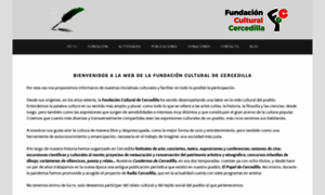 Fundacionculturaldecercedilla.org thumbnail