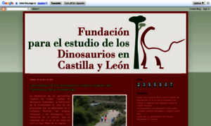 Fundaciondinosaurioscyl.blogspot.com thumbnail