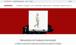 Fundacionescrituras.org thumbnail