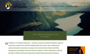 Fundacionesperanza.cl thumbnail