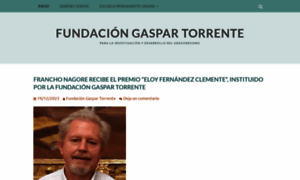 Fundaciongaspartorrente.wordpress.com thumbnail