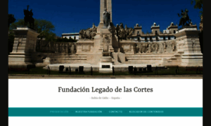 Fundacionlegadodelascortes.wordpress.com thumbnail