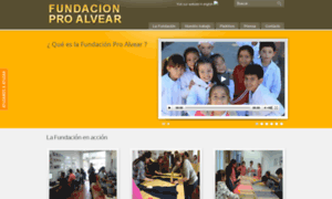 Fundacionproalvear.org thumbnail