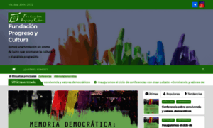 Fundacionprogresoycultura.es thumbnail