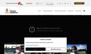 Fundacionrealmadridcampus.com thumbnail
