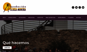 Fundacionsierraminera.org thumbnail