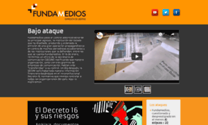 Fundamediosbajoataque.org thumbnail