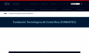 Fundatec.ac.cr thumbnail