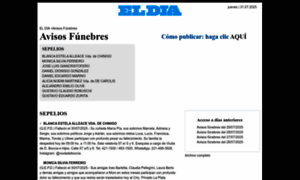 Funebres.eldia.com thumbnail