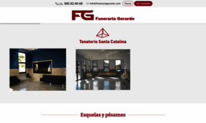 Funerariagerardo.com thumbnail