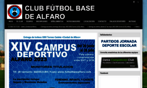 Futbolbasealfaro.com thumbnail