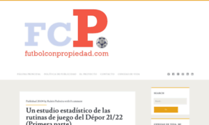 Futbolconpropiedad.com thumbnail