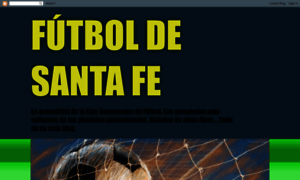 Futboldesantafe.blogspot.com thumbnail