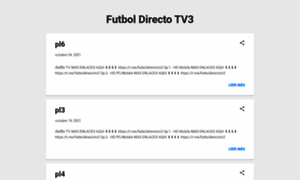 Futboldirectotv3.blogspot.com thumbnail